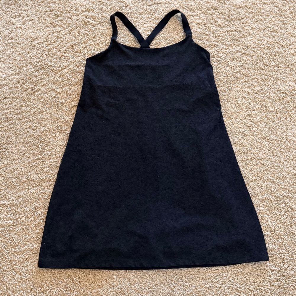 Beyond Yoga Charcoal Gray Top